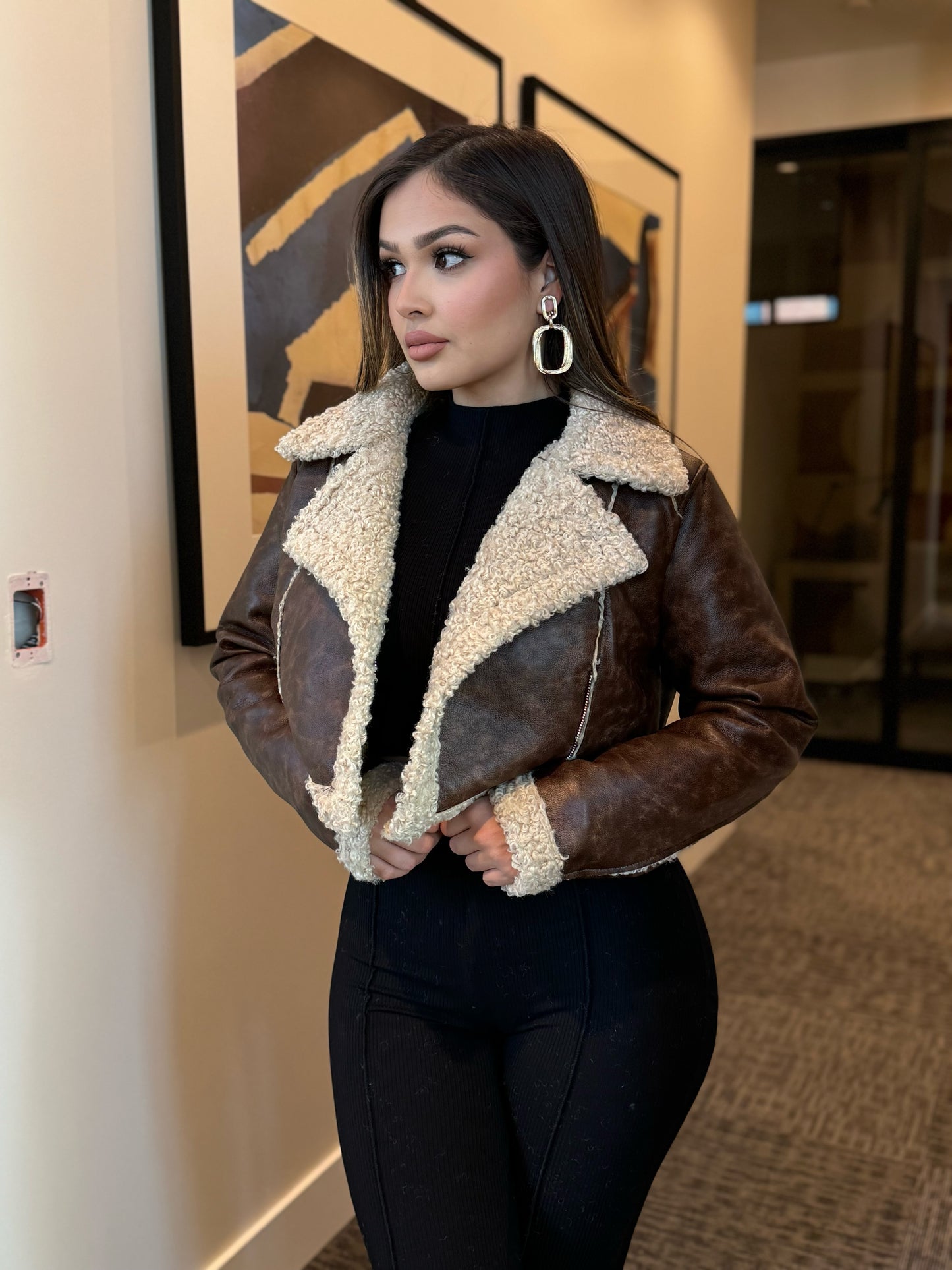 Leila Jacket “Brown”