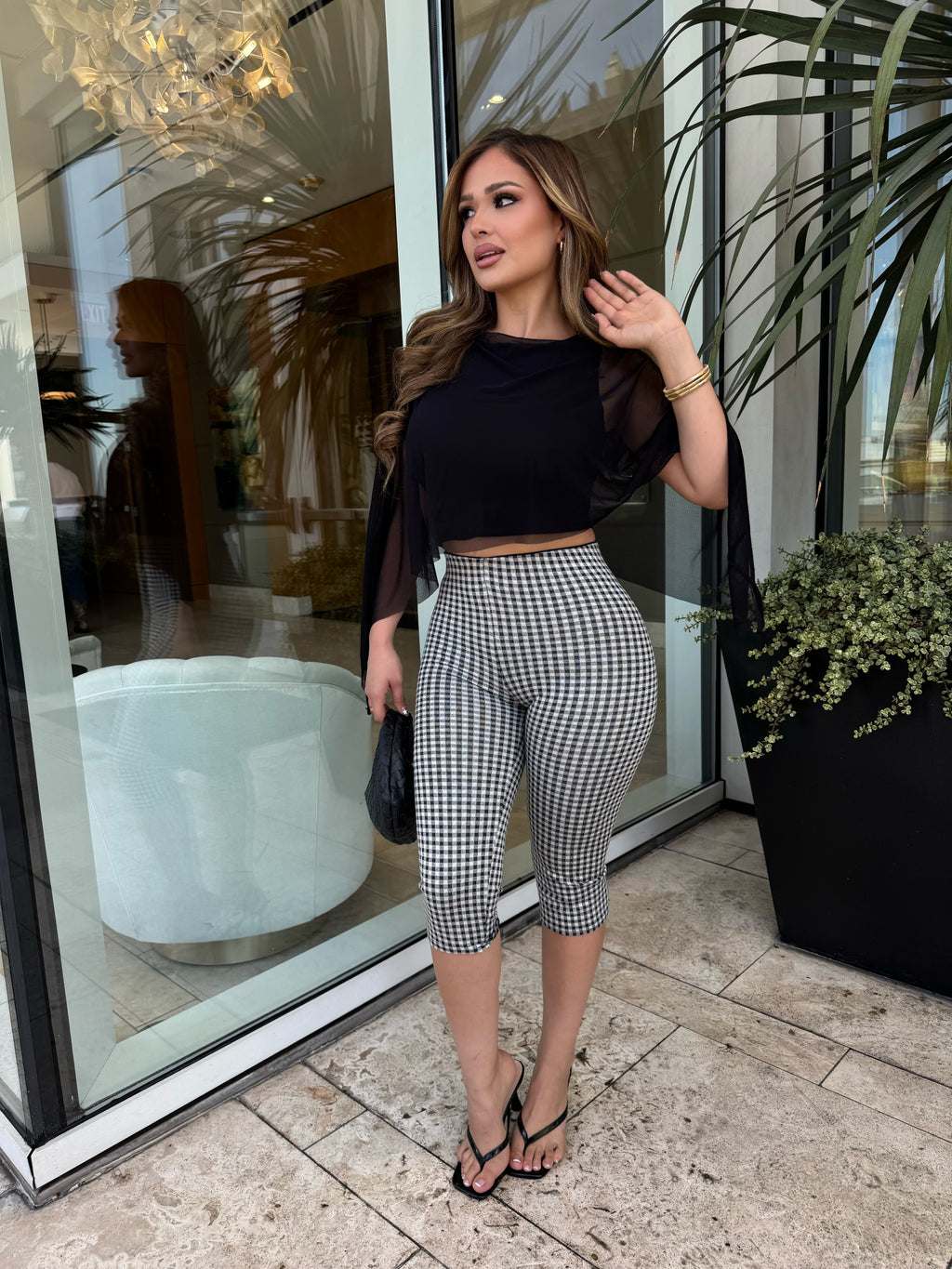 Sophia capri leggings